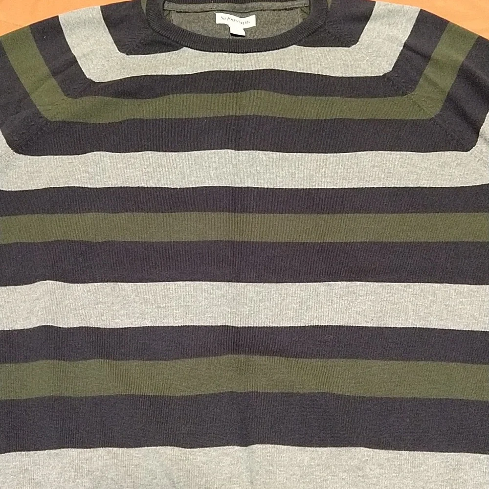 St. John's Bay Men's Striped Sweater
